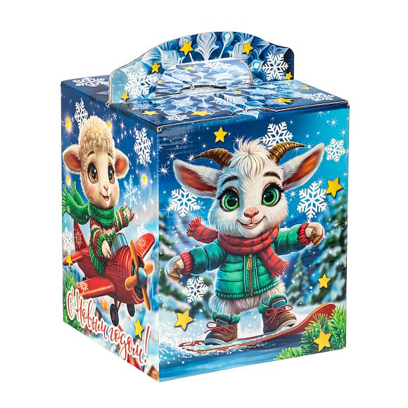 Сладкий новогодний подарок Сладкий подарок «Снежное ралли»