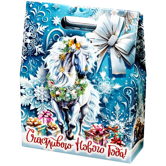 Сладкий новогодний подарок Белоснежная